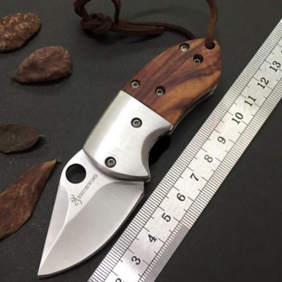 Dao Phượt Quân Đội Cao Cấp Chính Hãng BROWNING Mini - Dao Phượt Gấp Đa Năng Giá Rẻ Du Lịch