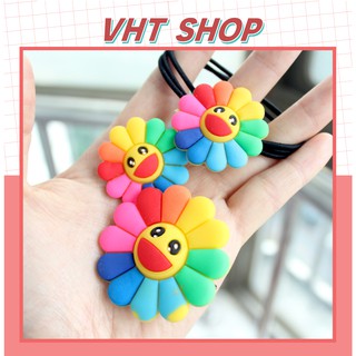 Kẹp tóc, dây cột tóc hoa mặt trời kaikaikiki cực xinh - vht shop