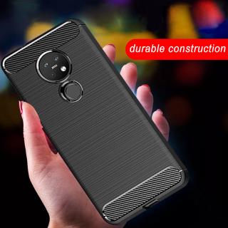 Ốp lưng sợi carbon mềm cho Nokia 7.2