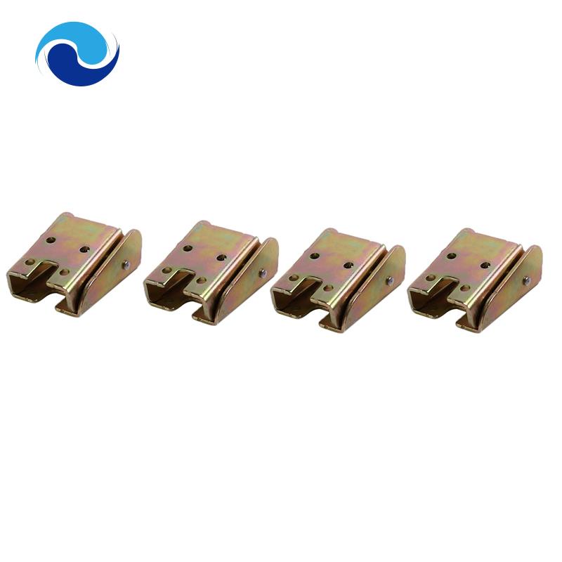 Set 4 Bản Lề Tự Khóa Và Chân Bản Lề Gấp Được Dành Cho Bàn Làm Việc Nhà Bếp -A