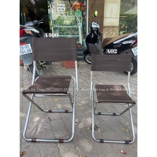 Ghế inox tựa lưng gấp gọn, ghế trà chanh Cao Cấp , rất chắc chắn và bền đẹp