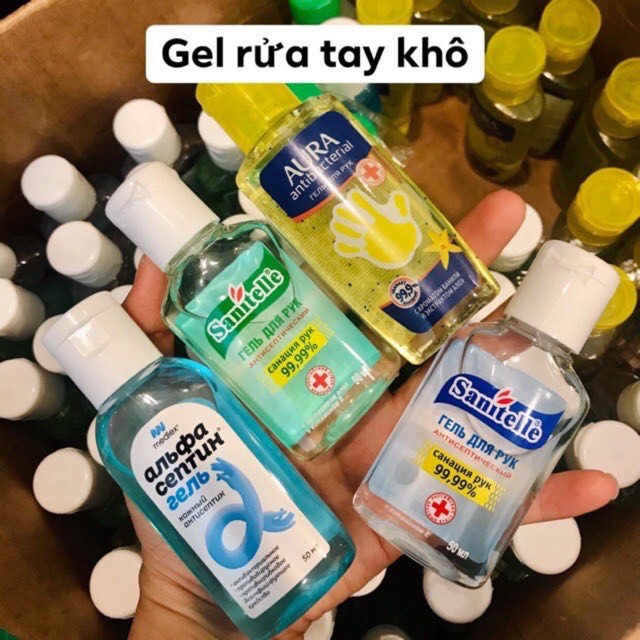 Nước rửa tay khô Dettol instant Hand Sanitizer 50ml