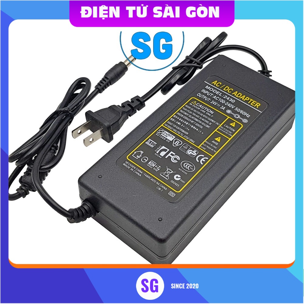 Nguồn adapter 24V 3A - IV1D