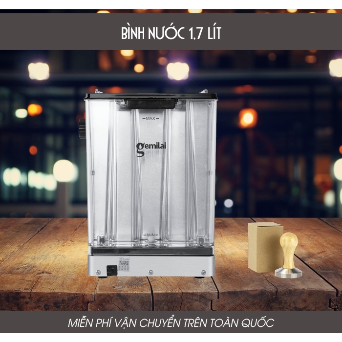 Máy Pha Cà Phê Gemilai CRM 3005E chuyên cho take a way - gia đình - văn phòng