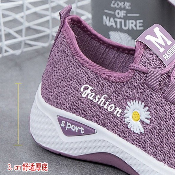 Giày thể thao nữ chất vải canvas cao cấp giá rẻ đẹp LN06 | BigBuy360 - bigbuy360.vn