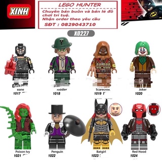 Xếp hình minifigures DC Superheroes nhân vật siêu anh hùng - phản diện X 0227