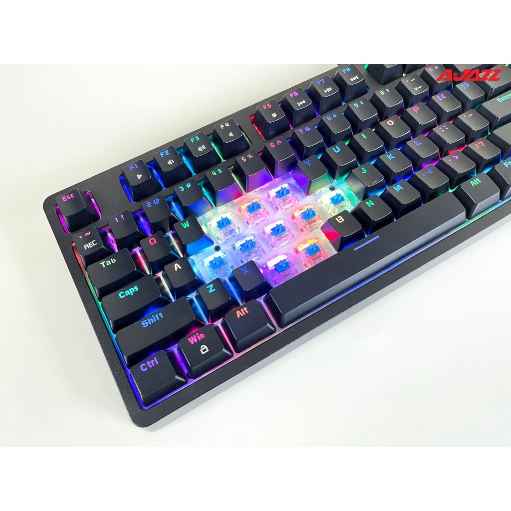 Bàn Phím Cơ Ajazz DKM150 RGB Gaming Chính Hãng
