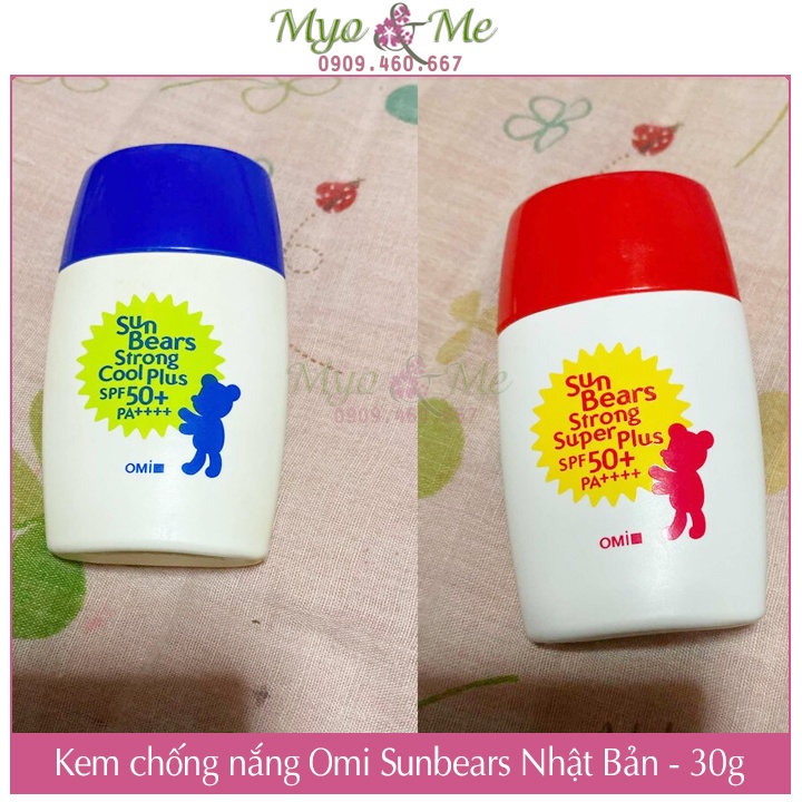 Kem chống nắng Omi Sunbear Nhật Bản SPF50+/PA++++ - 30g