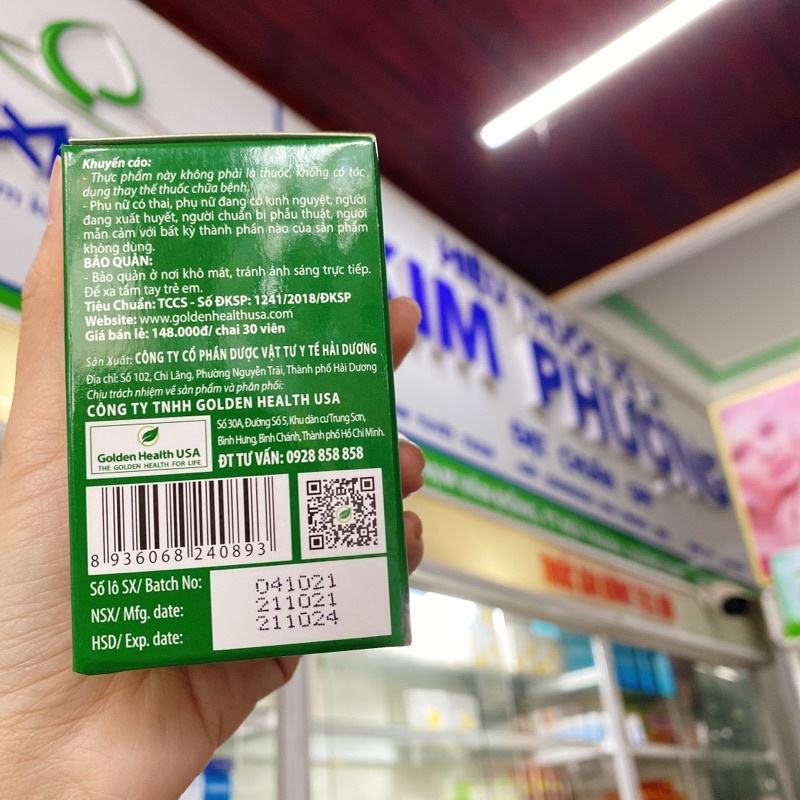 Dưỡng não Ginton Gold