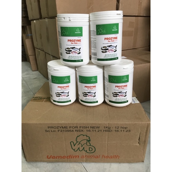 Prozyme - enzyme tiêu hóa cho cá, lươn, ếch, hộ