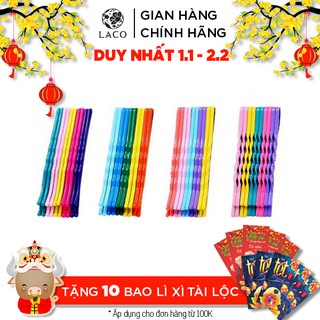 Set 10 kẹp tăm màu sắc