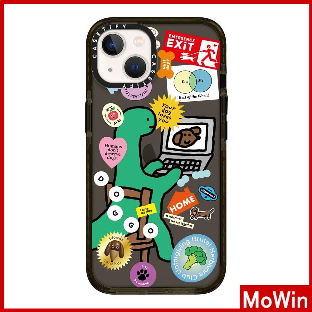 Ốp Điện Thoại Silicone Mềm Trong Suốt Vỏ Dày Chống Sốc In Hình Khủng Long Cho iPhone 13 Pro Max iPhone 12 Pro Max iPhone 11 iPhone7Plus