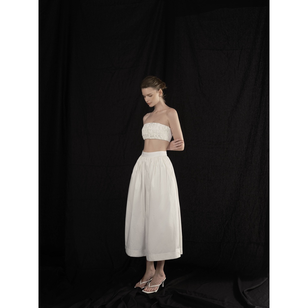 SEASON STUDIOS | Set áo ống Smock Pristal và chân váy Flamin