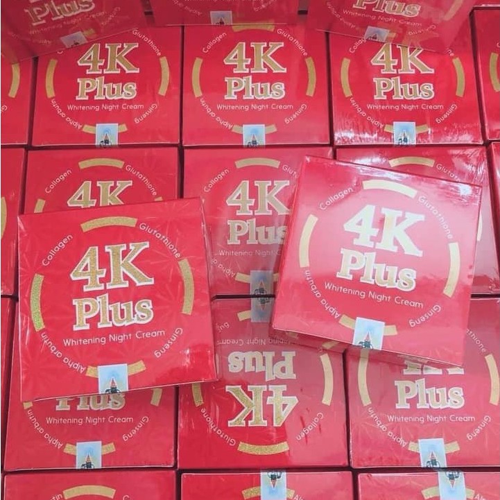 KEM BODY 4K PLUS ĐỎ THÁI LAN CÓ HẠT TINH THỂ