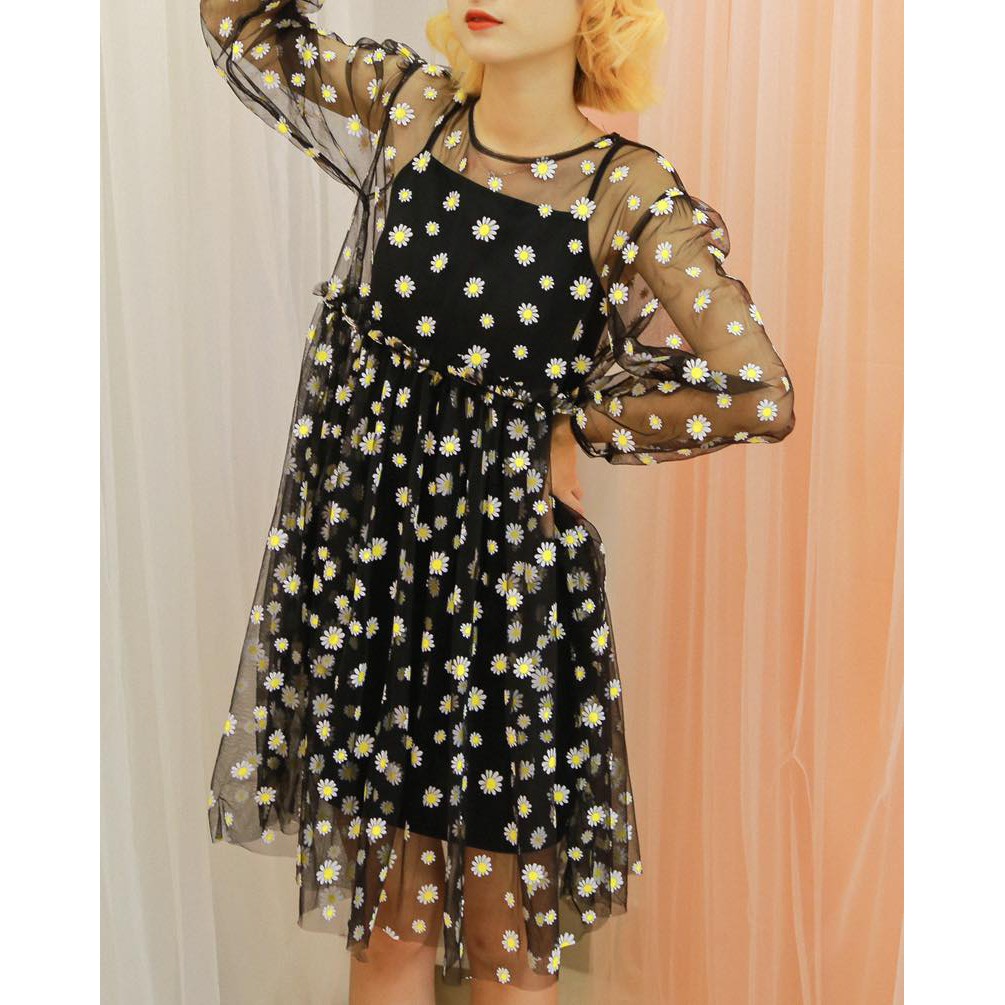 [Mã FAGREEN1505 giảm 10% tối đa 30K đơn 99K] VÁY ĐI CHƠI/CHỤP LOOKBOOK - BABY DAISY DRESS - VÁY HOA CÚC - V0057 | BigBuy360 - bigbuy360.vn