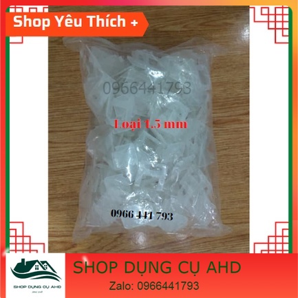 Ke nhựa cân bằng gạch ốp lát giúp việc chỉnh độ bằng phẳng giữa các viên gạch ốp lát