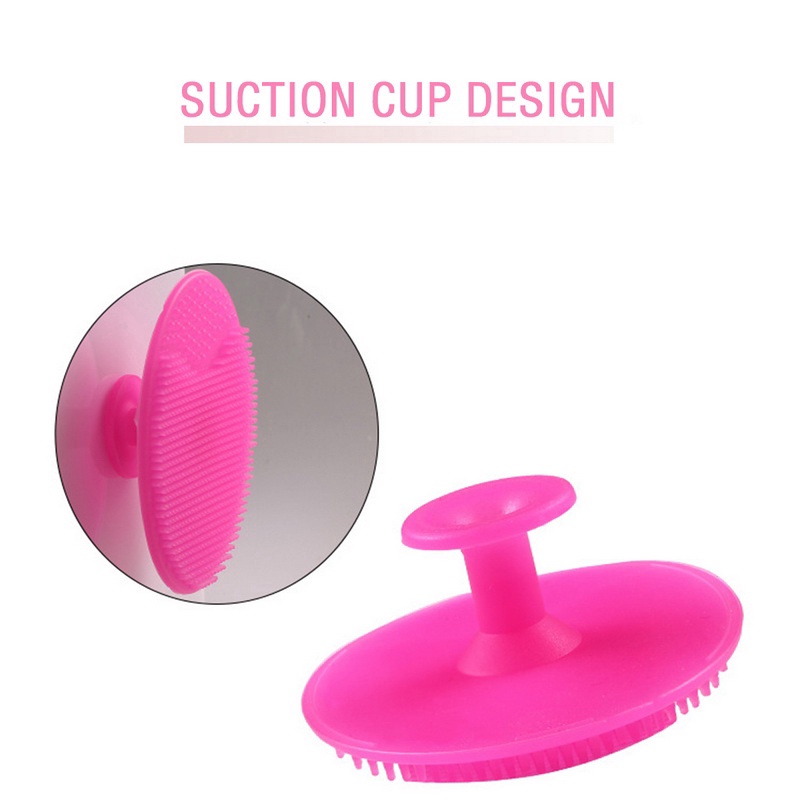 Bàn Chải Silicon Mềm Dùng Để Tẩy Tế Bào Chết Cho Da Mặt