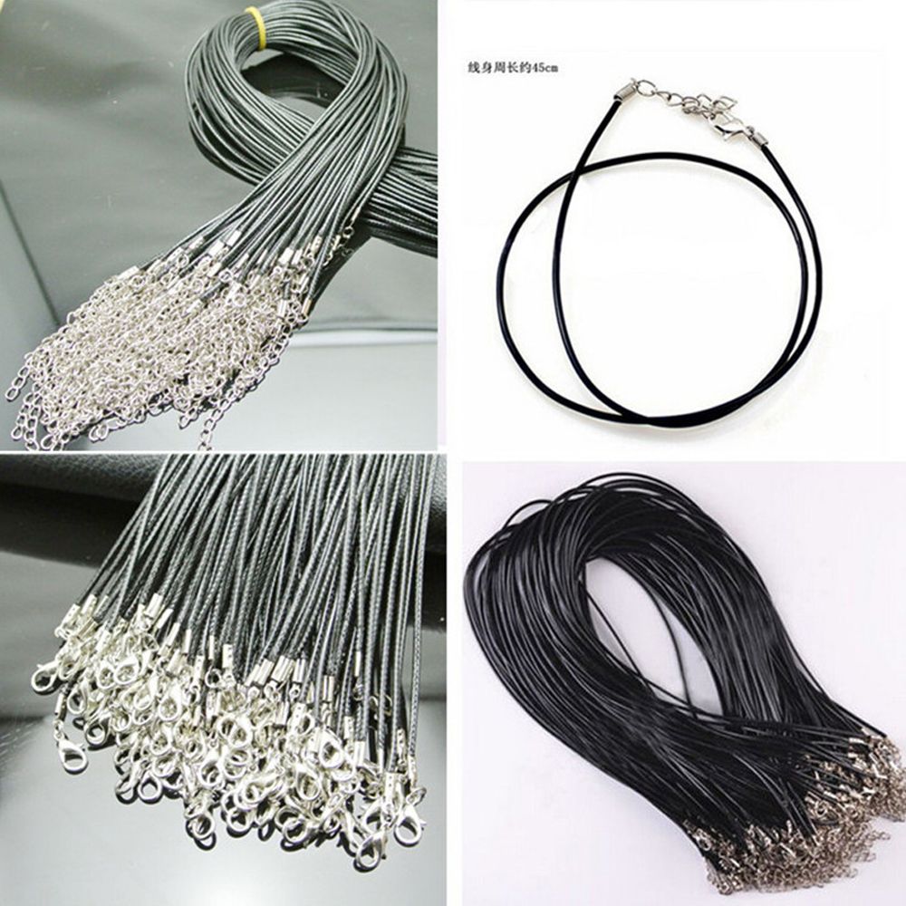 Set 5 Dây Da Làm Vòng Cổ Handmade Thời Trang Cá Tính