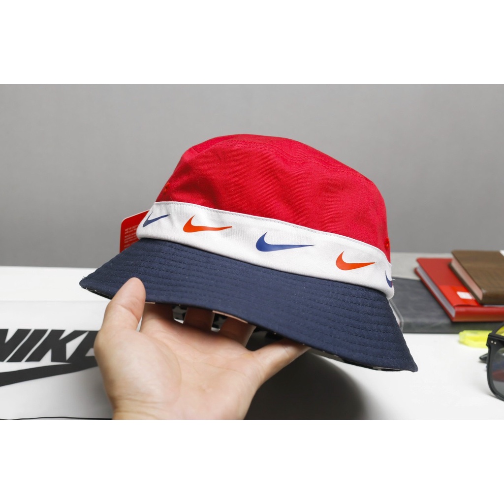 Nón Bucket Full Logo Nike Phong Cách Ý