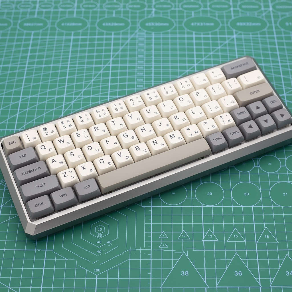 Nắp phím nâng cấp XDA Shimmer Retro bằng PBT nhuộm thăng hoa cho bàn phím cơ 121 phím