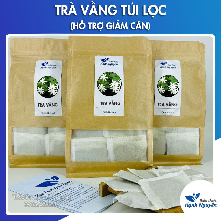 Chè vằng túi lọc, 50 túi x 3g (Hỗ trợ mát sữa, lợi sữa, giảm cân) - Thảo Dược Hạnh Nguyên