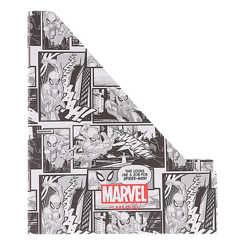 Hộp đựng tài liệu văn phòng Miniso siêu anh hùng Marvel 3 trong 1 (Giao màu ngẫu nhiên) - Hàng chính hãng
