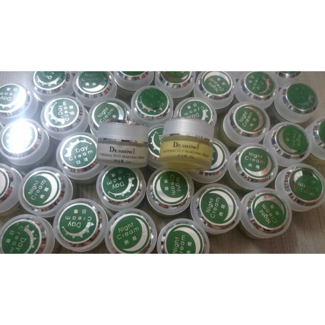 BỘ KEM VỖ BONG NÁM DR.SNOW NGÀY VÀ ĐÊM