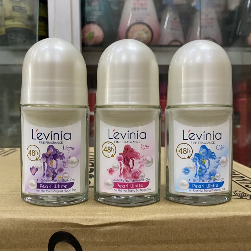 Lăn Khử Mùi Trắng Da L’evinia 50g