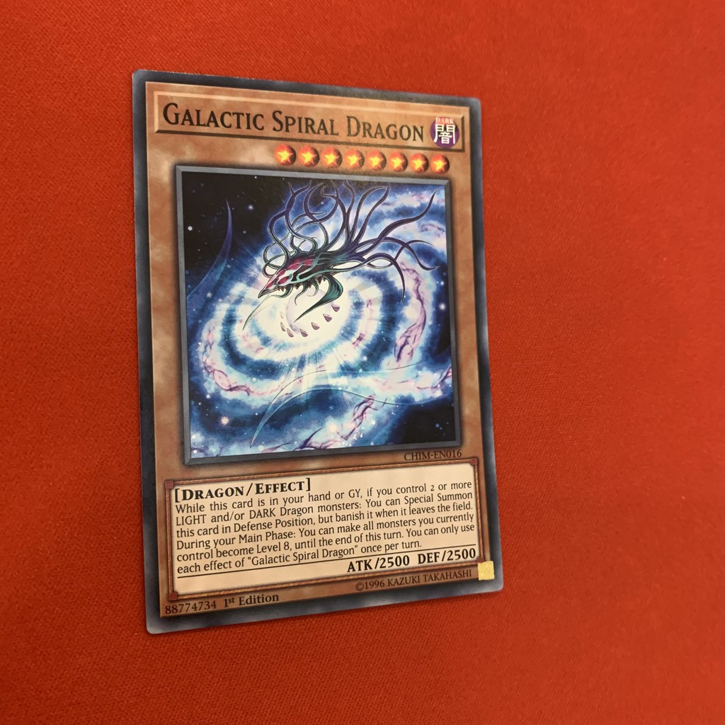 EN]Thẻ Bài Yugioh Chính Hãng] Galactic Spiral Dragon