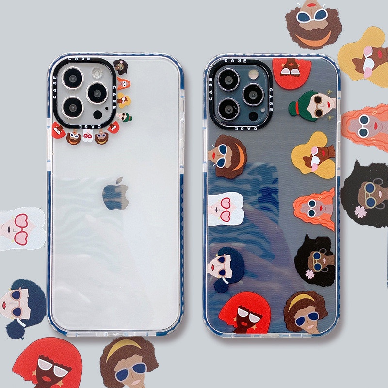 Casing Casing Huawei Y9s Y9 Prime 2019 Nova 7 7i 6 SE 5T 5i 3i P40 P30 P20 Pro Lite Phone Case Funny Cartoon Girl Silcone Transparent Silicone Shockproof Soft Clear Protective Cover