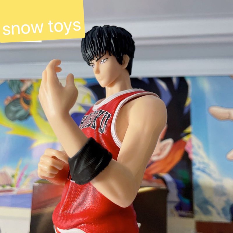 Mô hình Slam Dunk - Mô hình nhân vật Rukawa Kaed - cầm chắc tay - cao 31cm