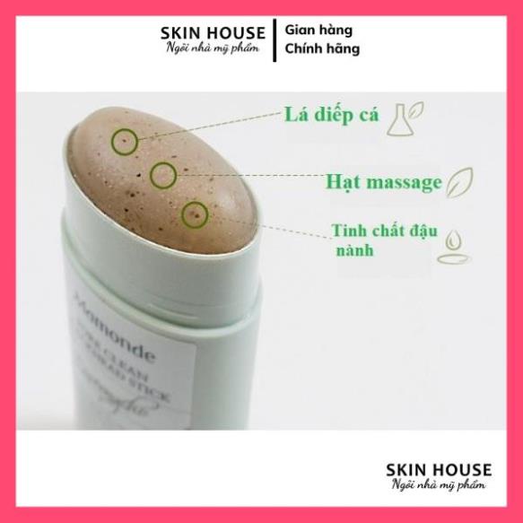 Thanh Lăn Loại Bỏ Mụn Đầu Đen Mamonde Pore Clean Blackhead Stick 18g