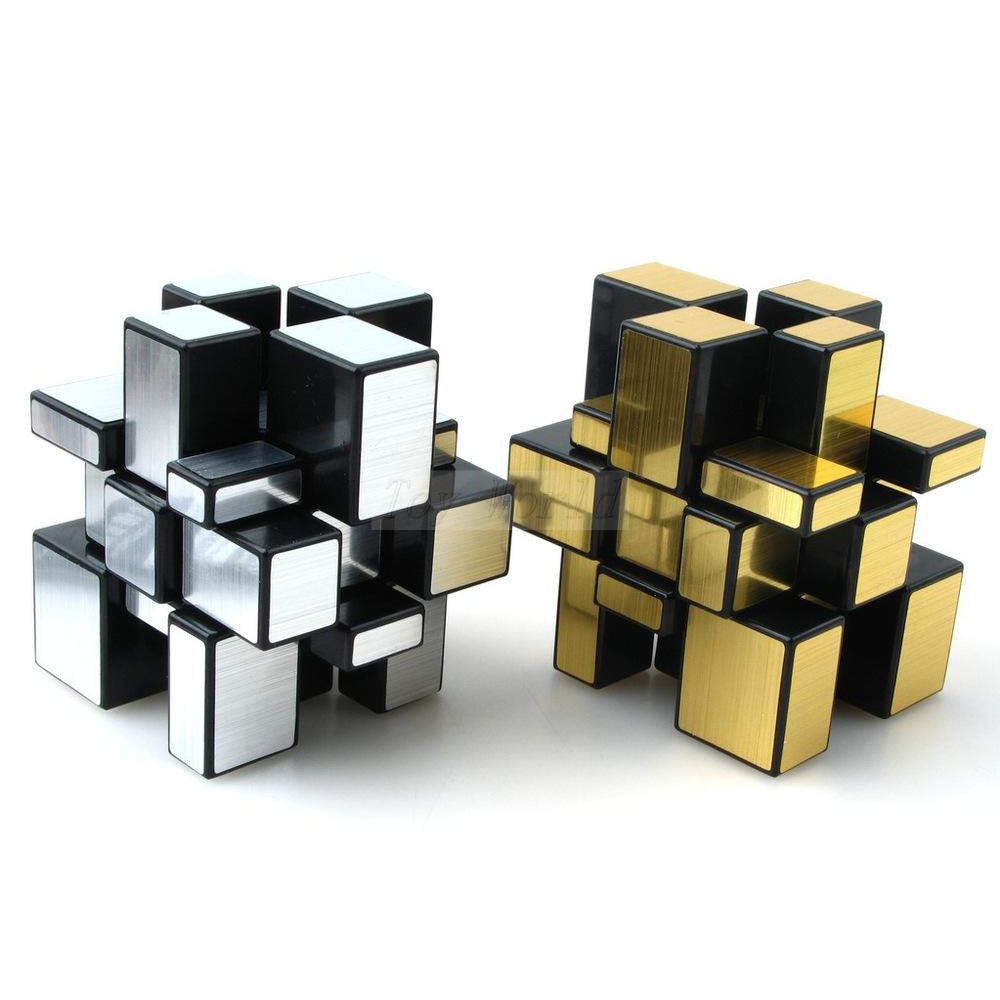 Rubik Mirror 3x3 Shengshou, Rubik Gương 3x3 Màu Bạc - Rubik Biến Thể