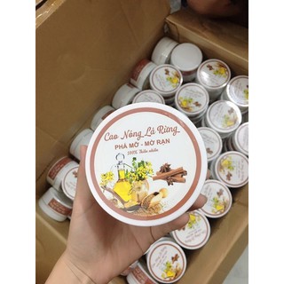 Cao lá nóng tan mỡ mờ rạn