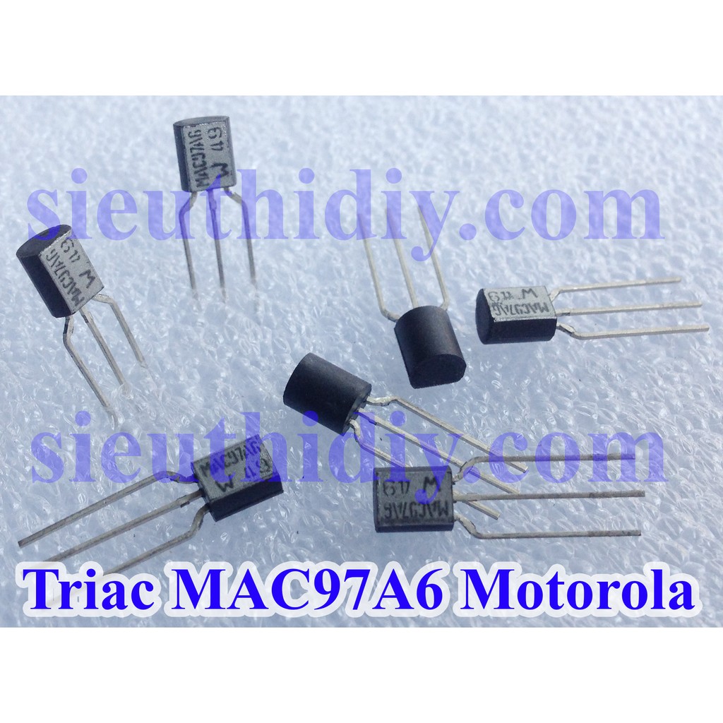 Triac Mac97A6A8/BT131/Z0103MA 0.6-1A chính hãng chuyên dùng quạt điện
