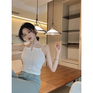 Áo 2 dây yếm dệt kim
