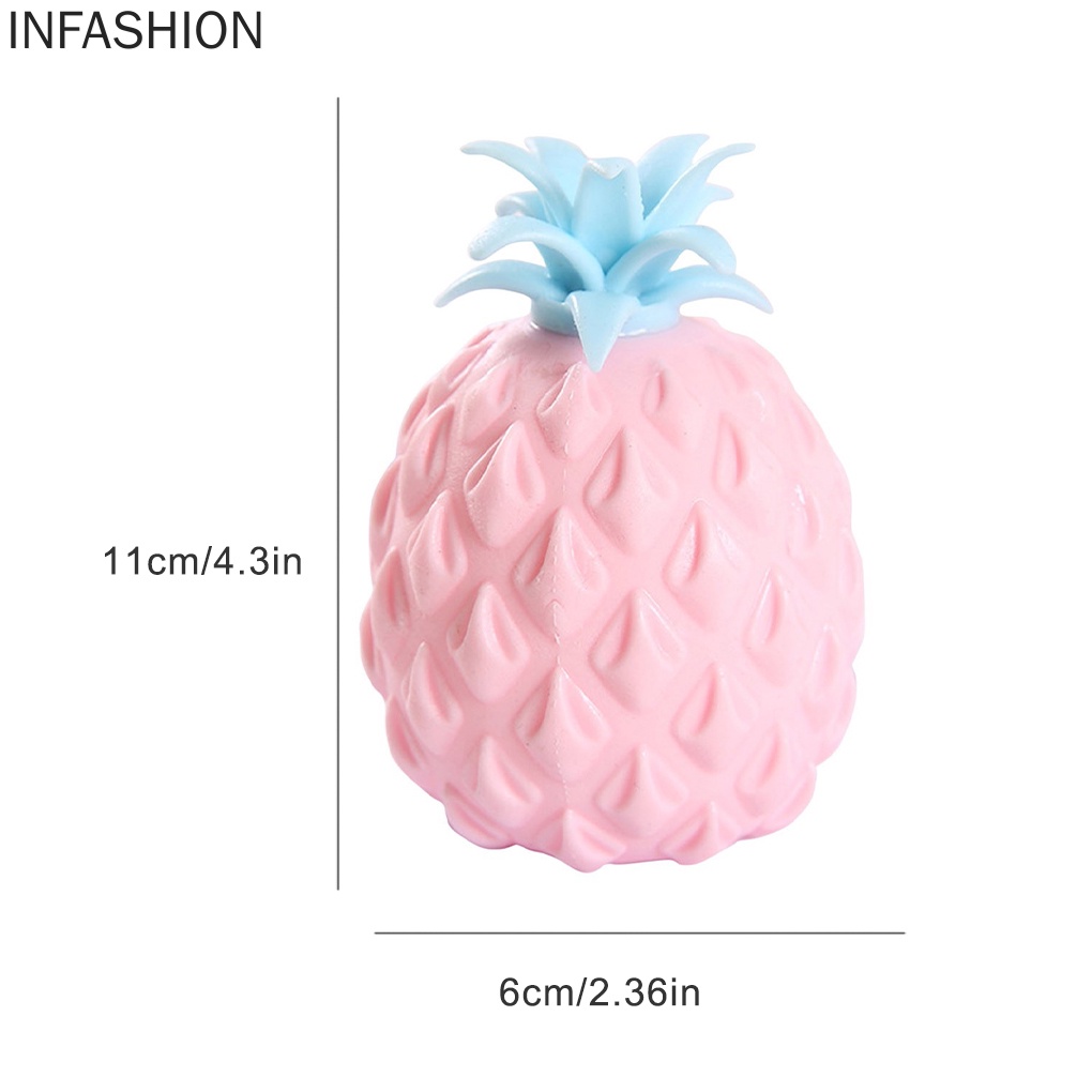 Đồ Chơi Bóp Tay Đàn Hồi Giảm Căng Thẳng Hình Quả Dứa