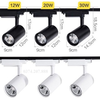Đèn Rọi Ray COB 12W Siêu Sáng LUX [Den Roi]