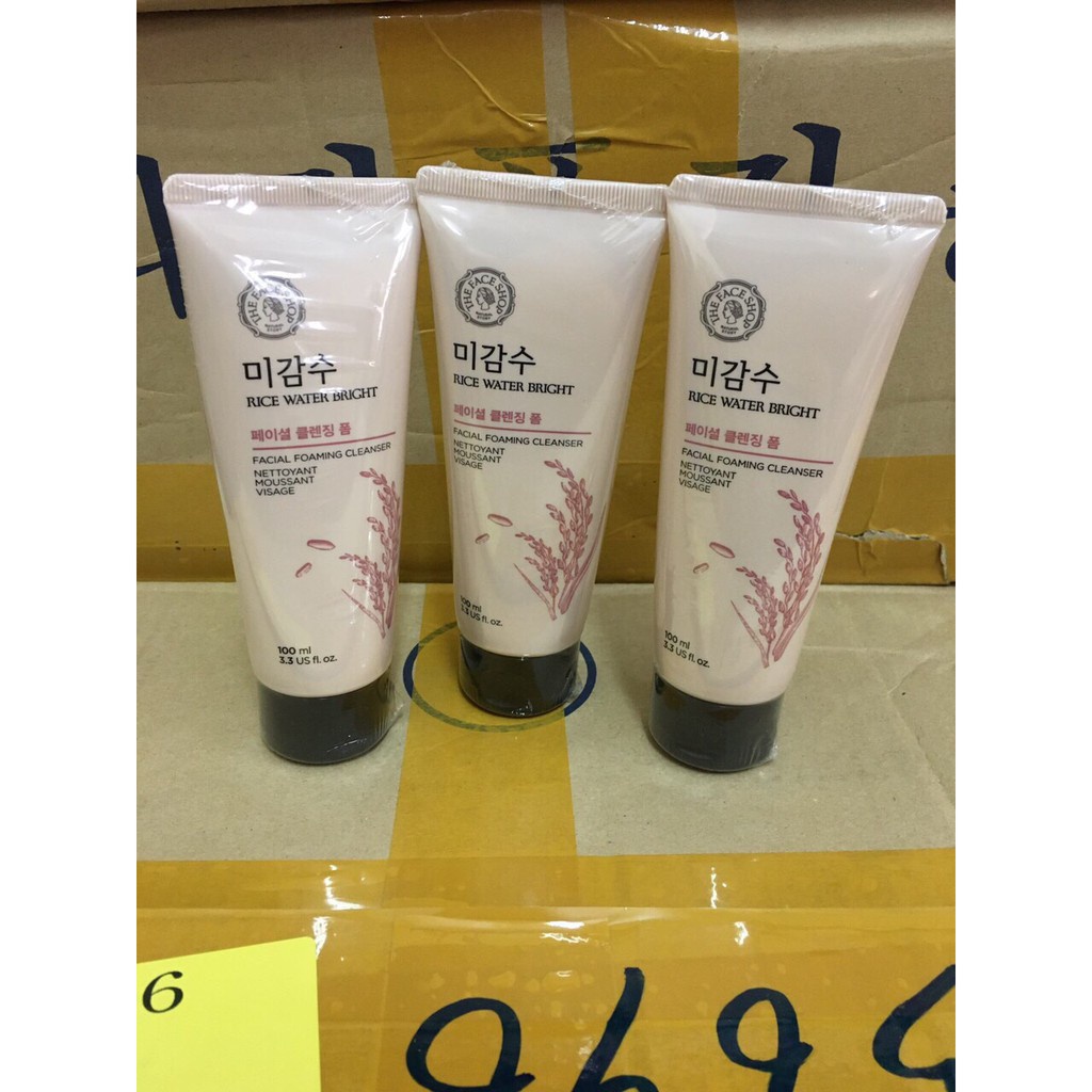 Sữa rửa mặt gạo Rices Water Bright Foaming Cleanser - HONGS BEAUTY | BigBuy360 - bigbuy360.vn