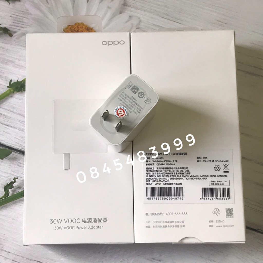 Sạc Nhanh 30W Dash Charge Realme 7- Hàng Chính Hãng