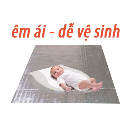 Chiếu vuông 1m x 1m không viền, dành cho bé