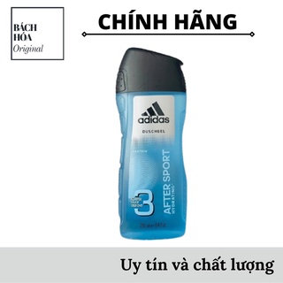 [Chính hãng] Sữa tắm gội toàn thân thể thao ADIDAS 3in1 AFTER SPORT 250ML