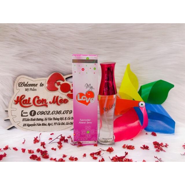 NƯỚC HOA MY LOVE HỒNG 35ML