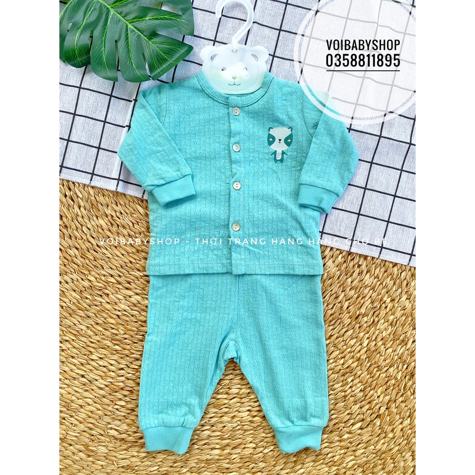 Bộ cài giữa tay dài sơ sinh Lullaby cho bé NH25-19