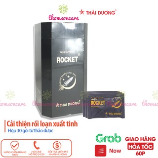 Viên uống Rocket Hộp 30 gói Hỗ trợ sinh lý nam - Chính hãng Sao Thái Dương