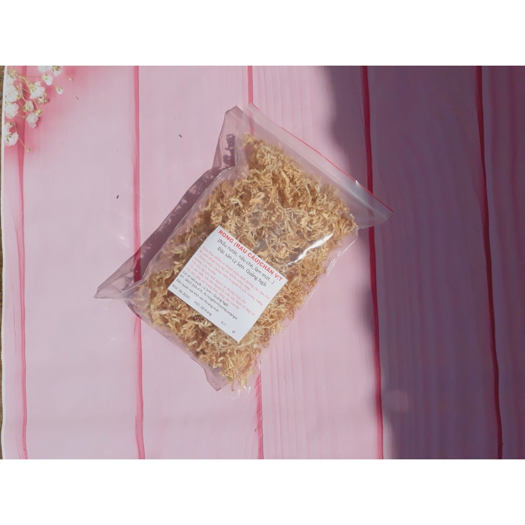 500gr rong biển  chân vịt lý sơn loại dẻo ngon không chất tẩy