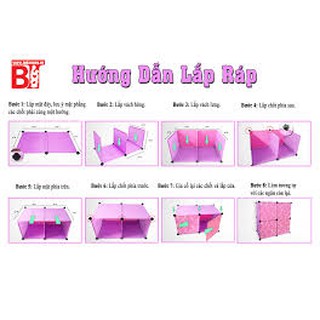 TỦ NHỰA GHÉP 4 NGĂN