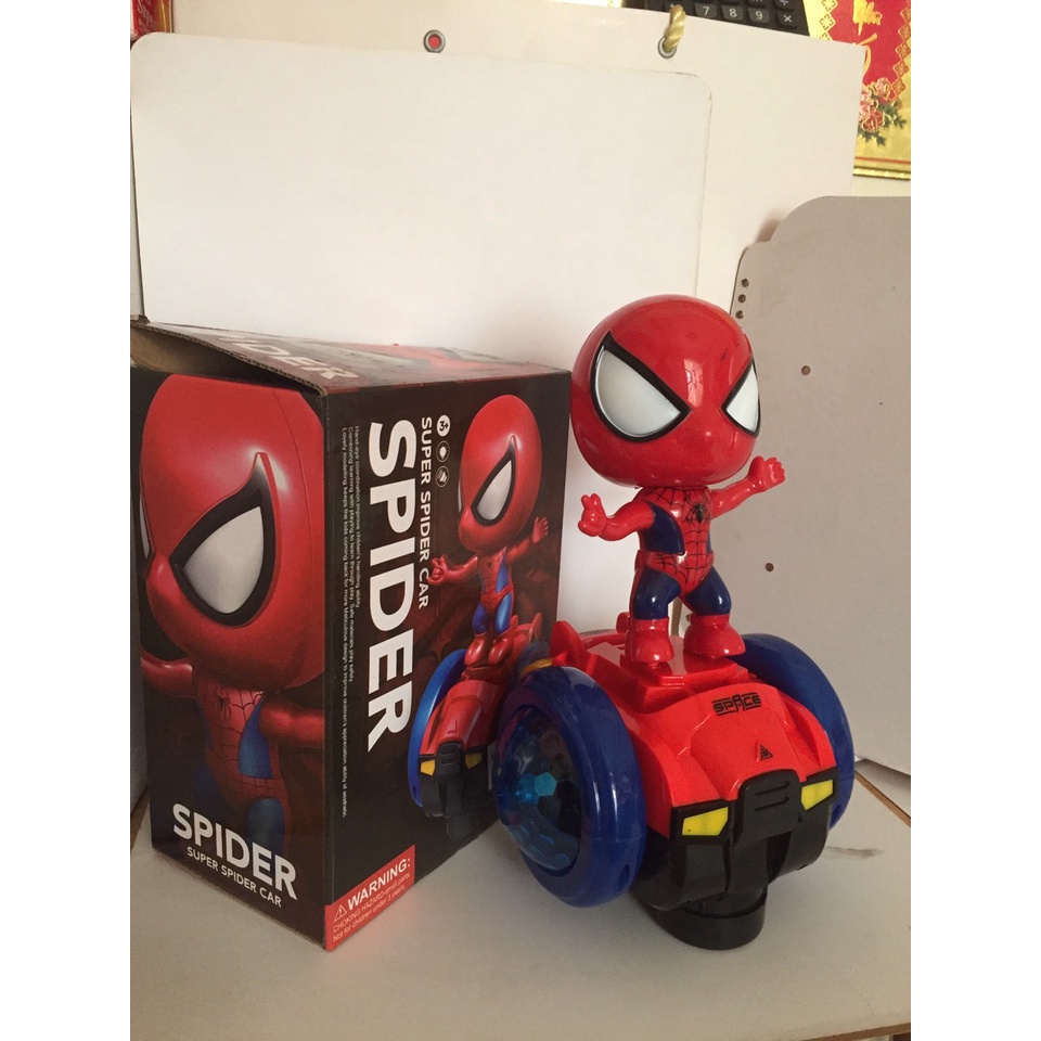Đồ chơi chuột mickey/ spider man thăng bằng chạy 360 độ