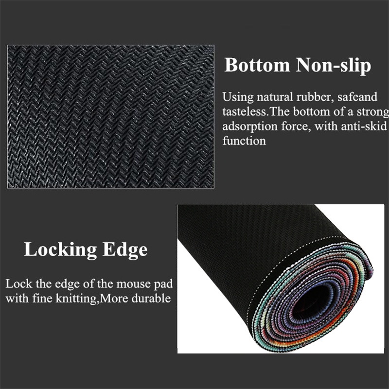 Tấm Lót Chuột Và Bàn Phím Cỡ Lớn Không Thấm Nước In Hình iron man marvel Độc Đáo