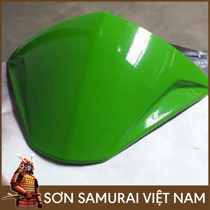 Màu Xanh Lá Cây Sơn Samurai - Combo Sơn Xịt Samurai Màu Xanh K417